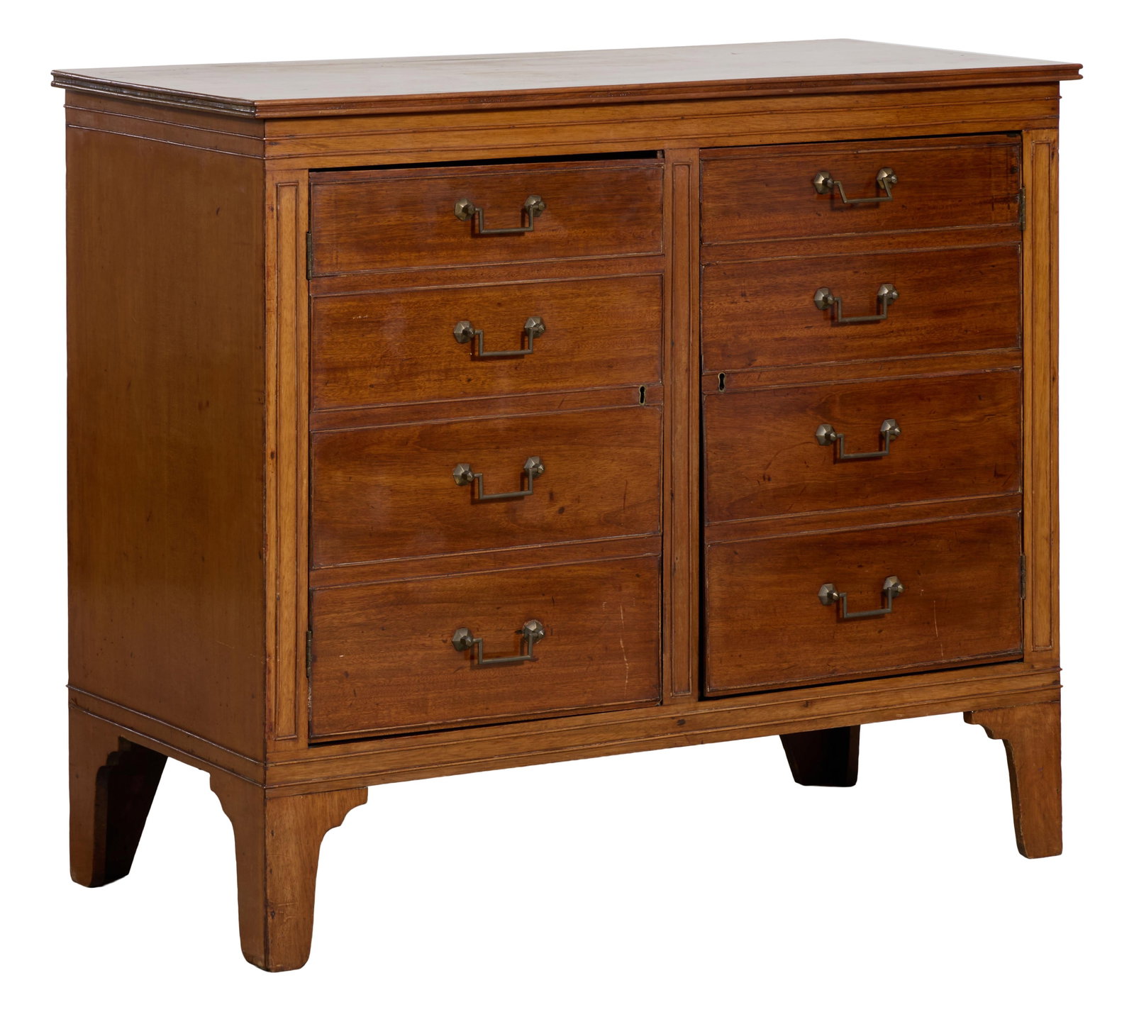 English William VI Walnut Cabinet, mid 19th c., H.- 39 in., W.- 45 3/4 in., D.- 20 1/2 in. (1 of 1)