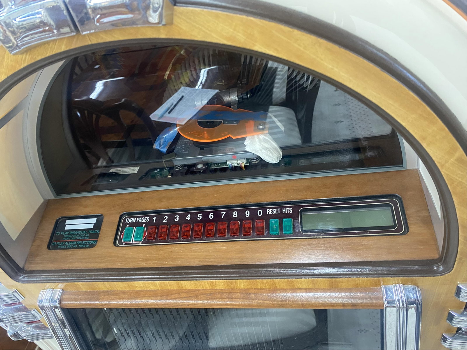 Rock-Ola CD Jukebox, early 21st c., H.- 61 1/4 in., W.- 33 in., D.- 26 in. - 14