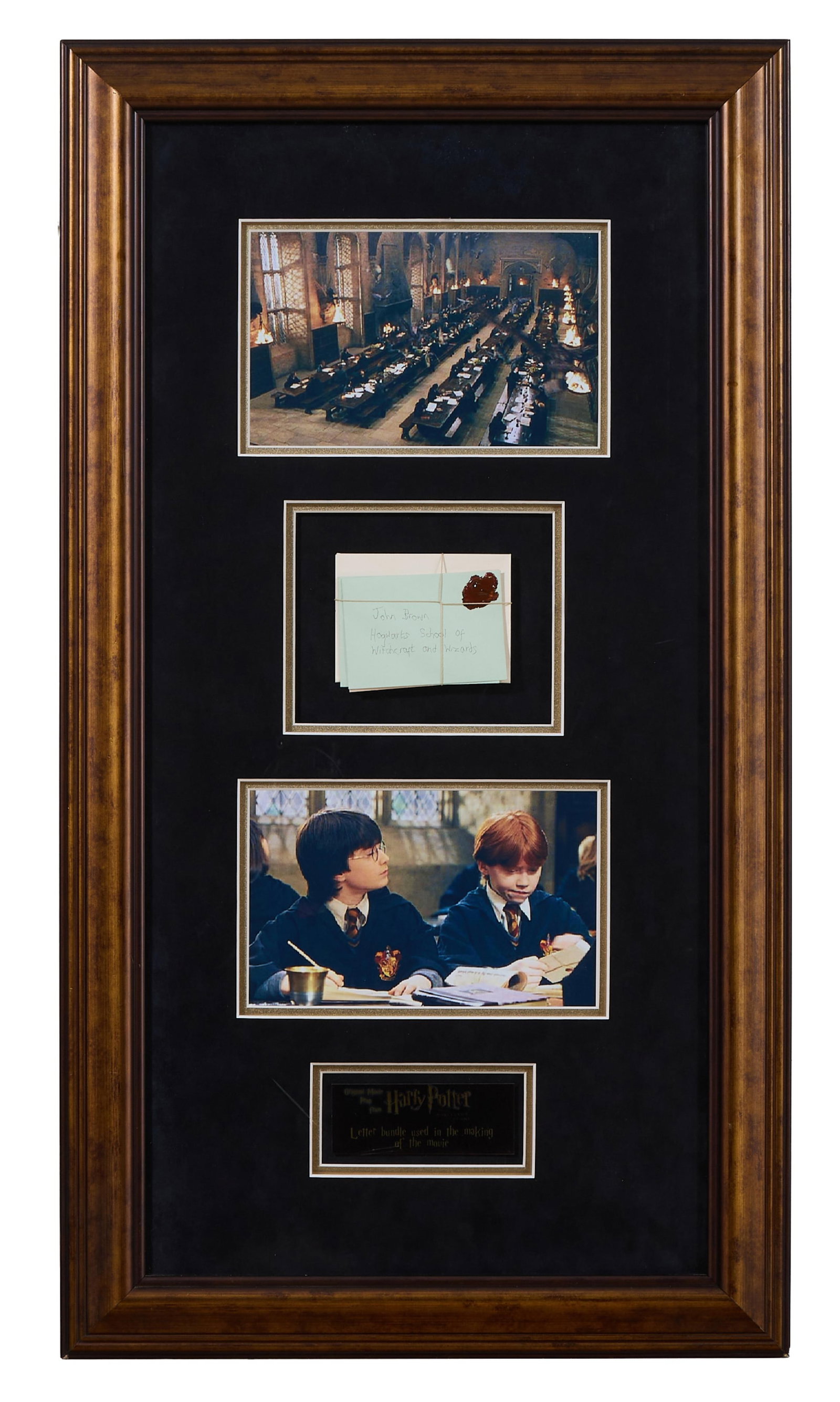 Harry Potter Memorabilia from "Harry Potter & The Sorcerer's Stone (2001)," Overall- H. - 36 1/2 (1 of 7)