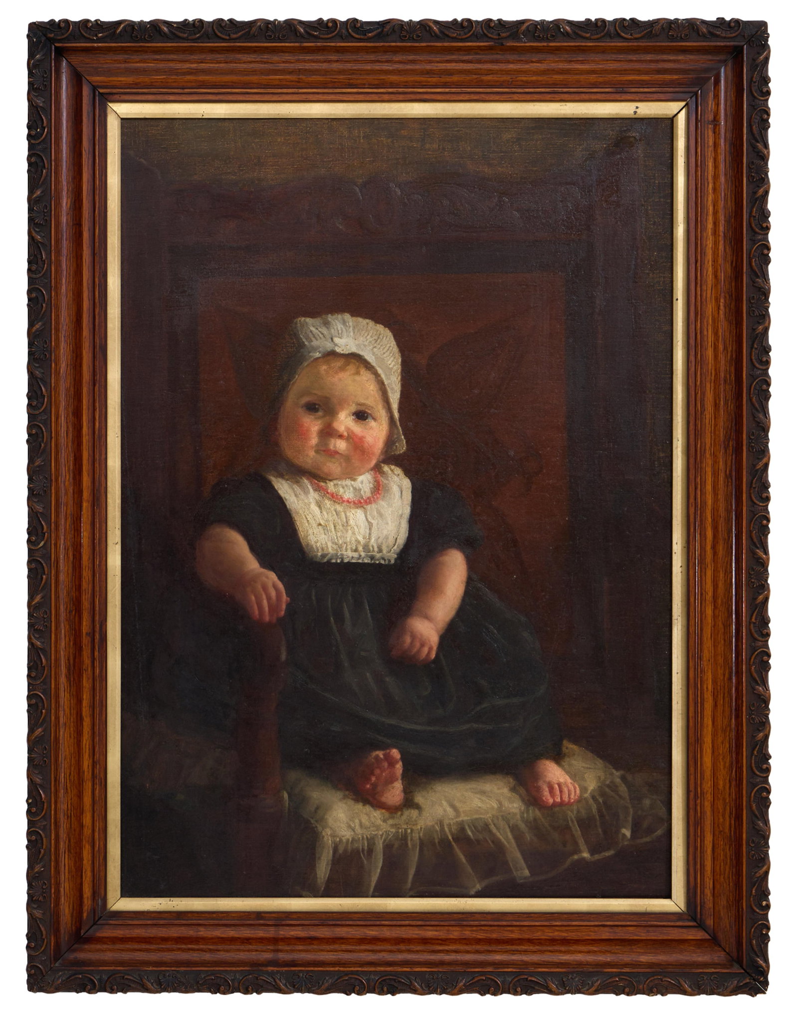Attributed to Georgina "Nina" Rothney (British/North Carolina, 1877-1970), "Portrait of a Young (1 of 5)