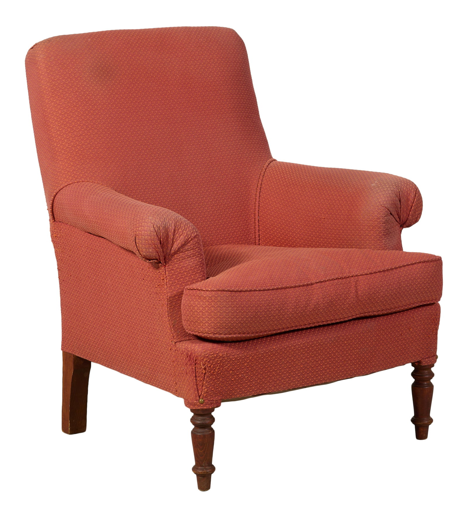 French Napoleon III Bergere, late 19th c., H.- 36 in., W.- 31 in., D.- 33 in. (1 of 1)