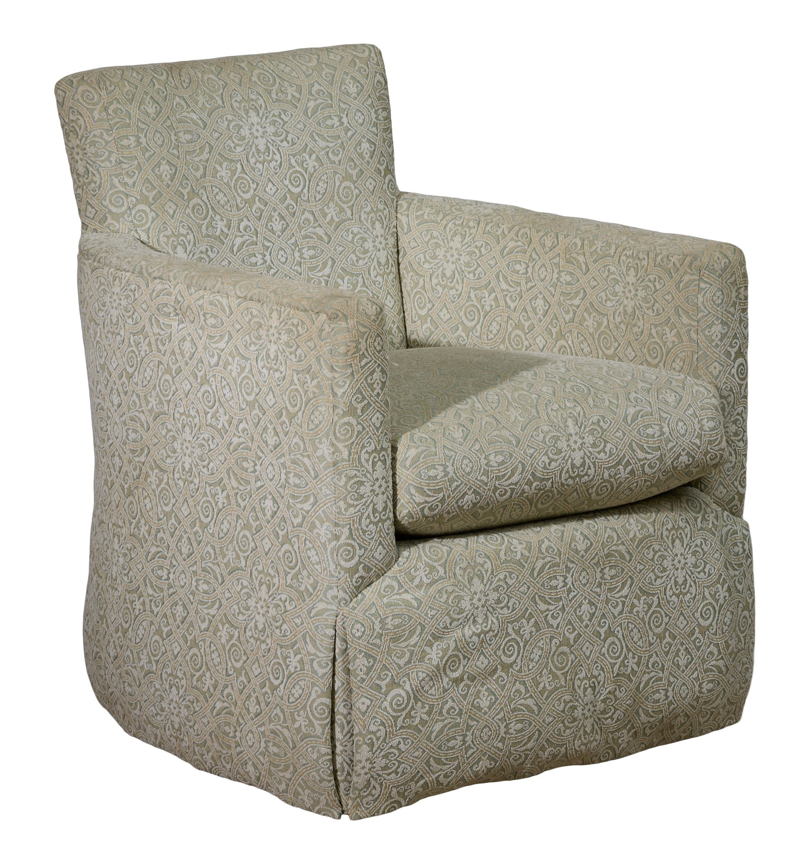 American Modern Upholstered "Laurie" Armchair by Pearson, High Point, NC, 21st c., H.- 35 in., W.- (1 of 1)