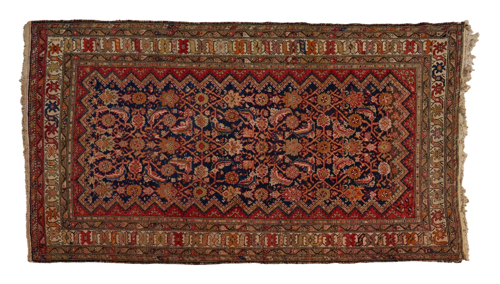 Hamadan Carpet, 4' 9 x 8' 1. (1 of 2)