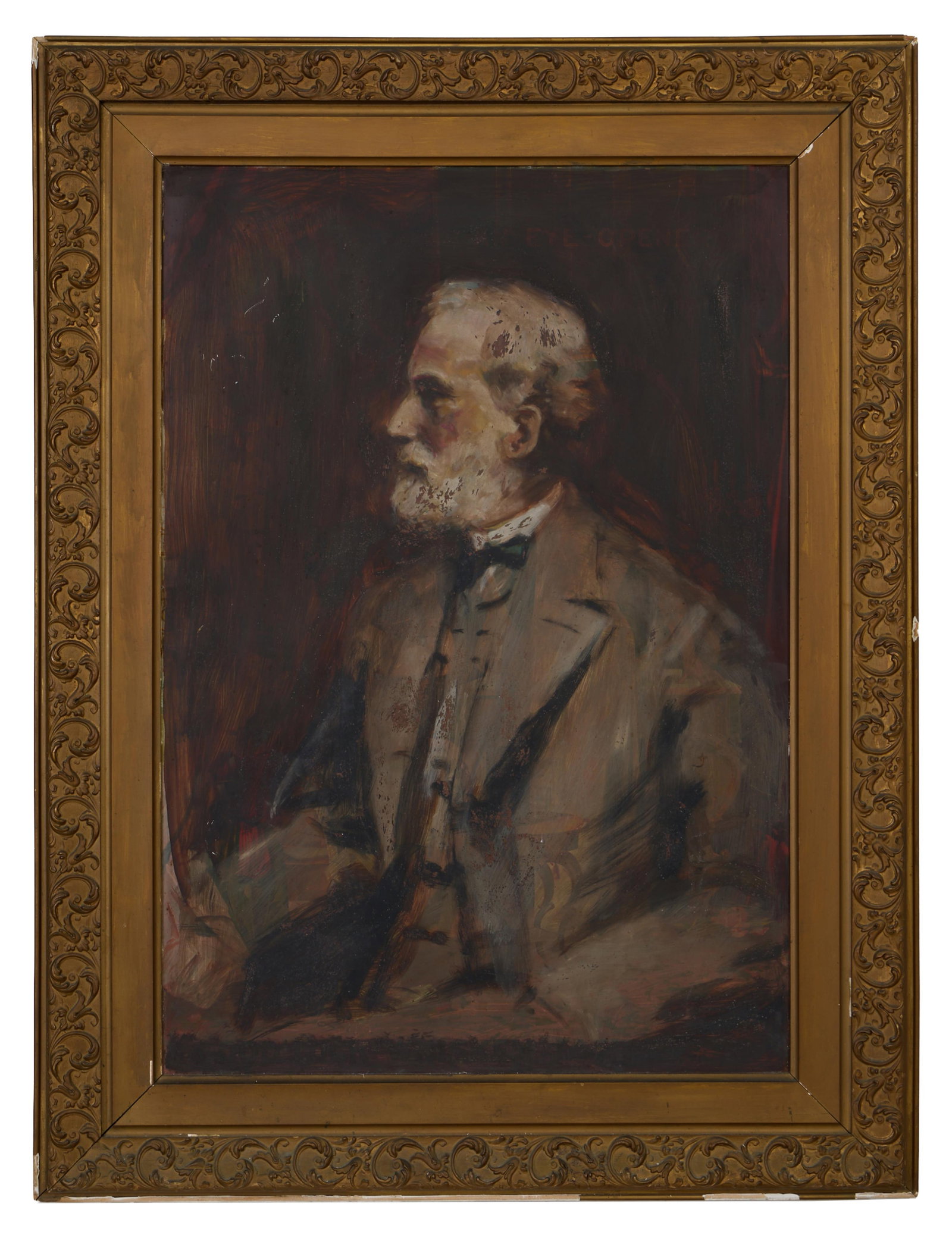 American School (20th Century), "'Eye Opener,' Portrait of Robert E. Lee (1865) after Mathew Brady (1 of 3)