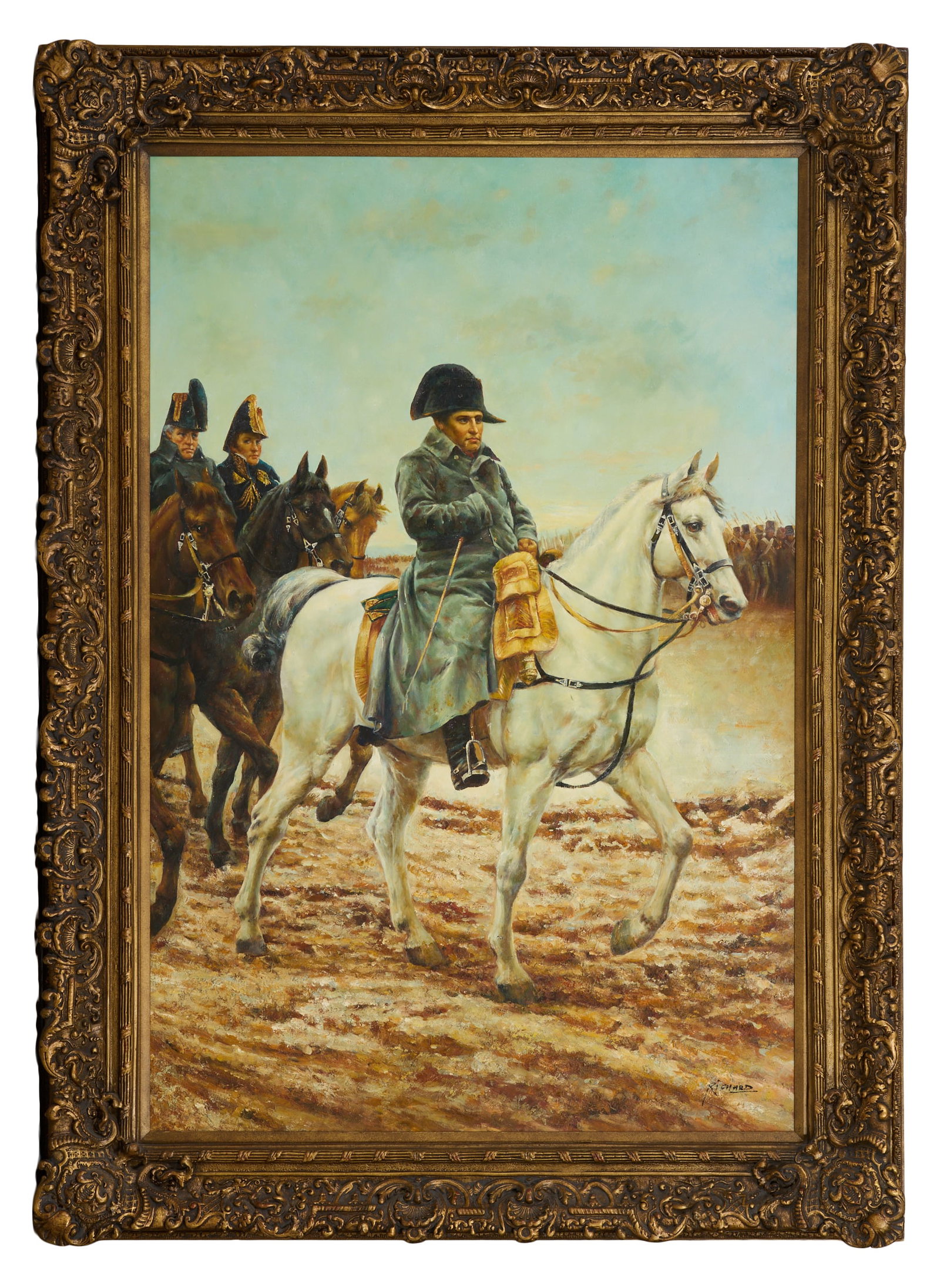 After Jean-Louis Ernest Meissonier (French, 1815-1891), "Napoleon, Campaign in France, 1814," H.- 72 (1 of 4)