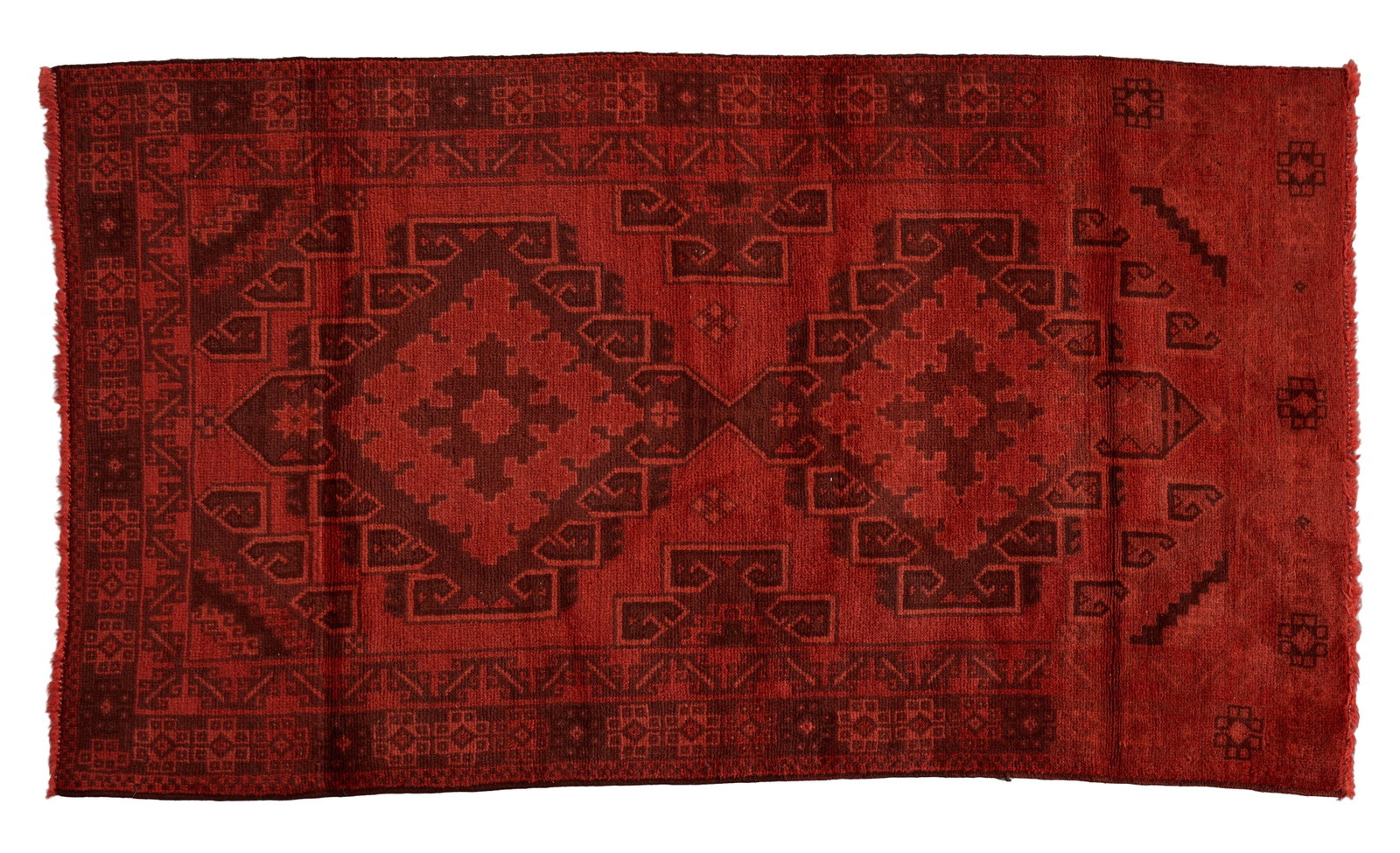 Semi Antique Baluchistan Tribal Carpet, 3' 6 x 6'. (1 of 2)