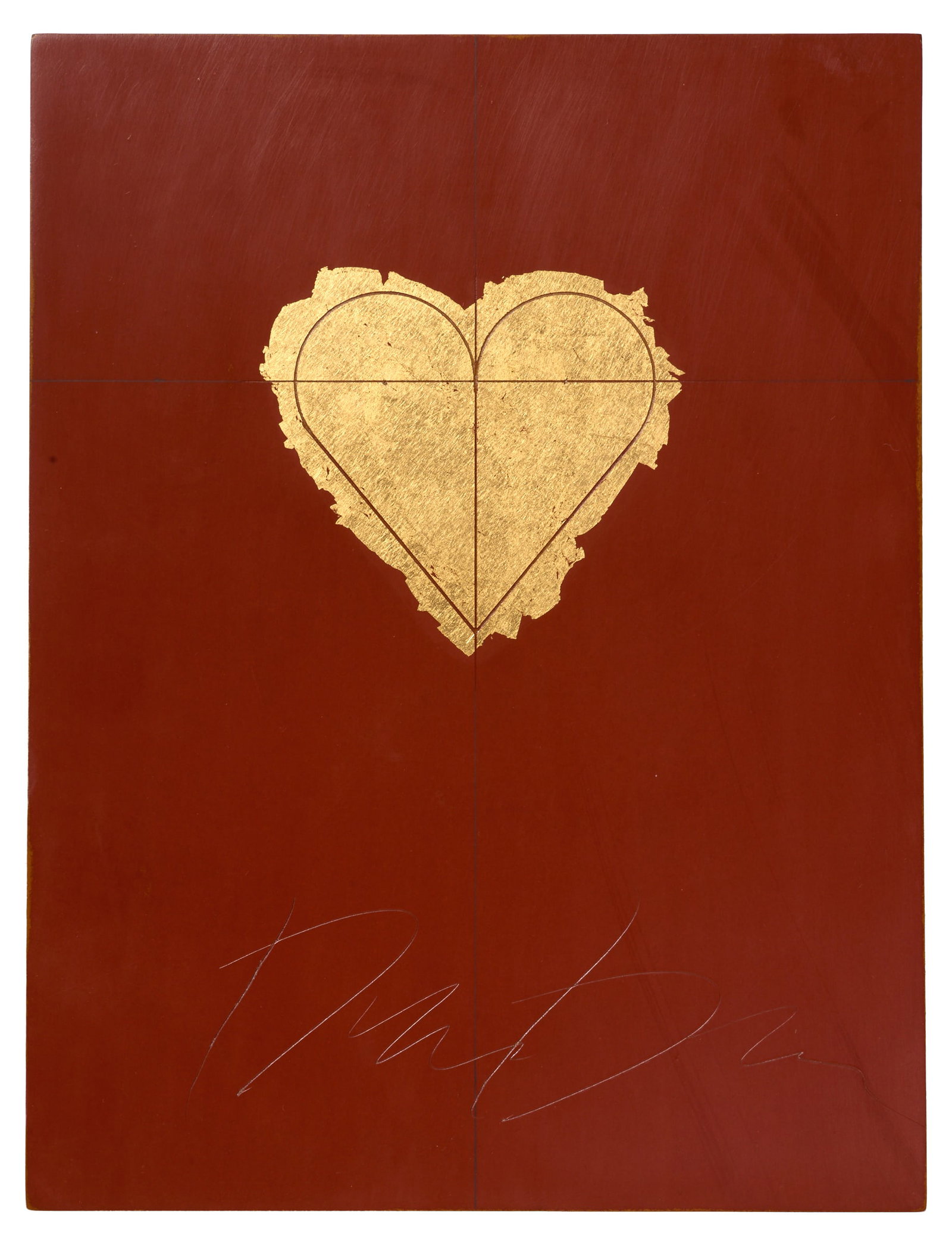 George Bauer Dunbar (Louisiana, 1927-2024), "Heart," H.- 11 3/4 in., W.- 9 in. (1 of 4)