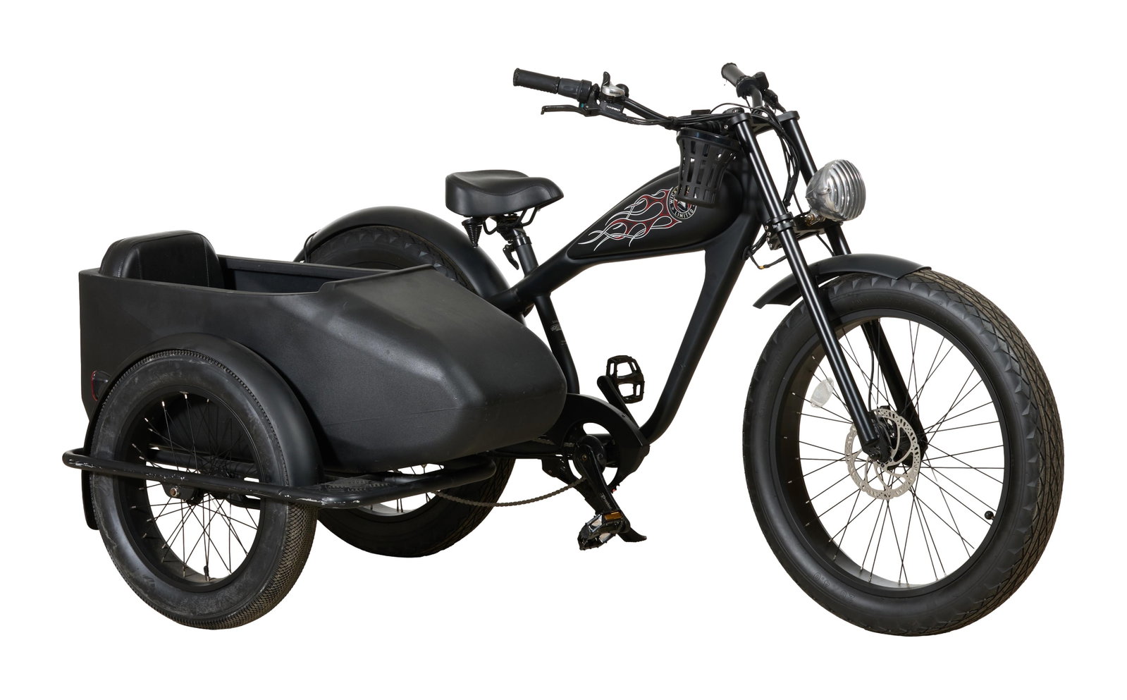 Wicked Thumb Destroyer Sidecar Edition, 21st c., Texas, Overall Approx.- H.- 43 in., W.- 84 in., D.- (1 of 9)