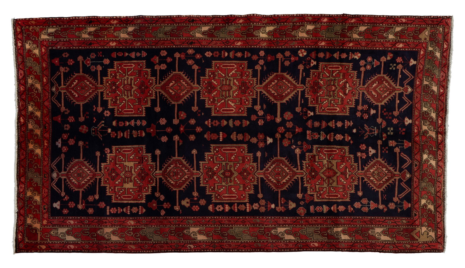 Semi Antique Northwest Persian Carpet, 5' 6 x 9' 9. (1 of 2)