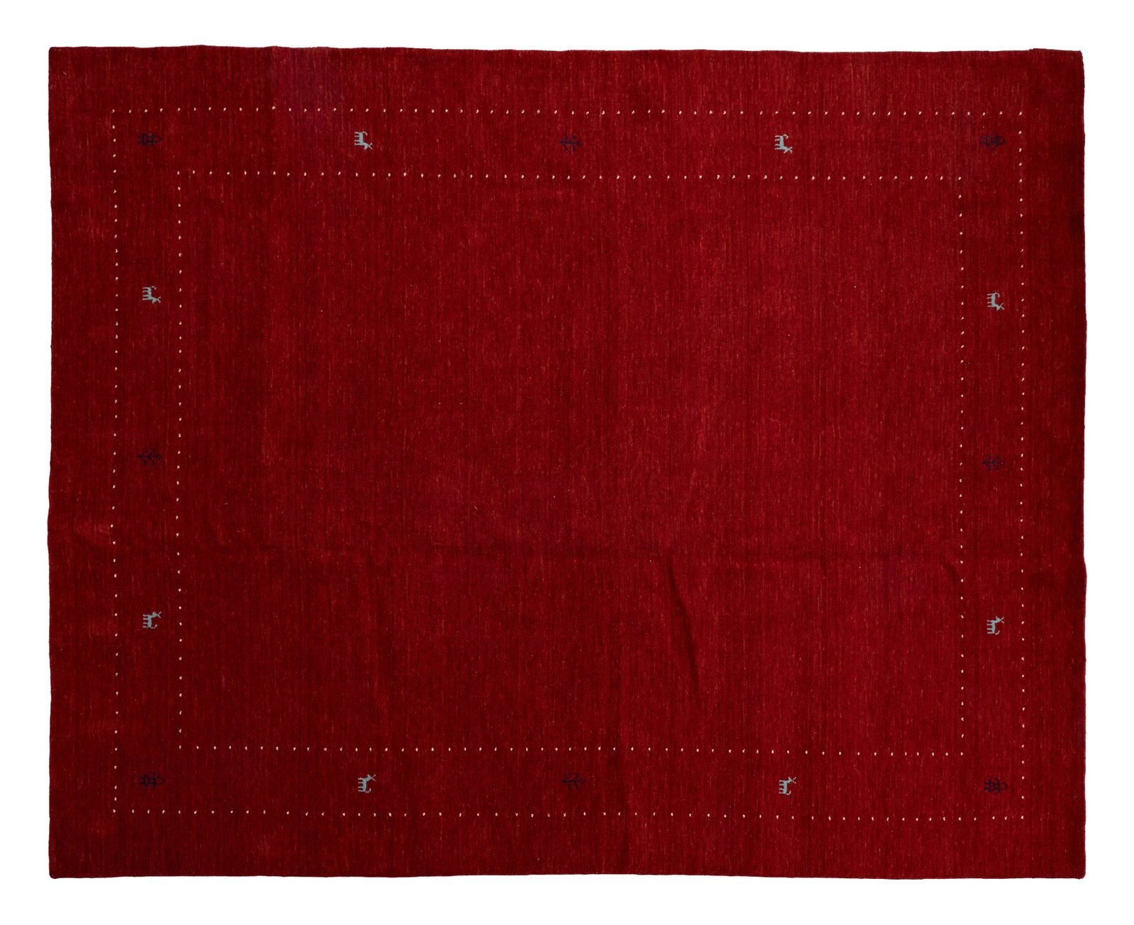 Gabbeh Tribal Carpet, 8' x 10'. (1 of 2)