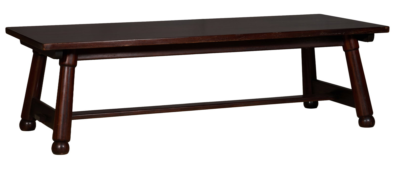 Georges Robert French Brutalist Dining Table, mid 20th c., H.- 28 3/8 in., W.- 98 3/8 in., D.- 39 (1 of 1)