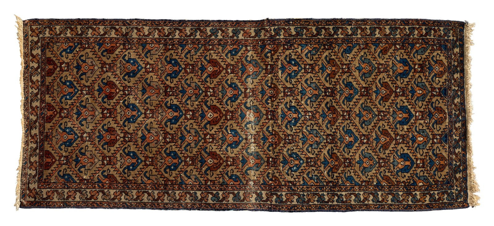 Antique Northwest Persian Camel Hair Kurd Carpet, 2' 5 x 5' 8. (1 of 2)