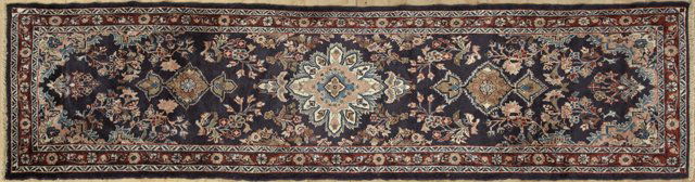 Persian Mehriban Runner, 2' 9 x 9' 6.: Persian Mehriban Runner, 2' 9 x 9' 6.