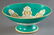 Large Old Paris Porcelain Footed Punch Bowl, 19th c.,