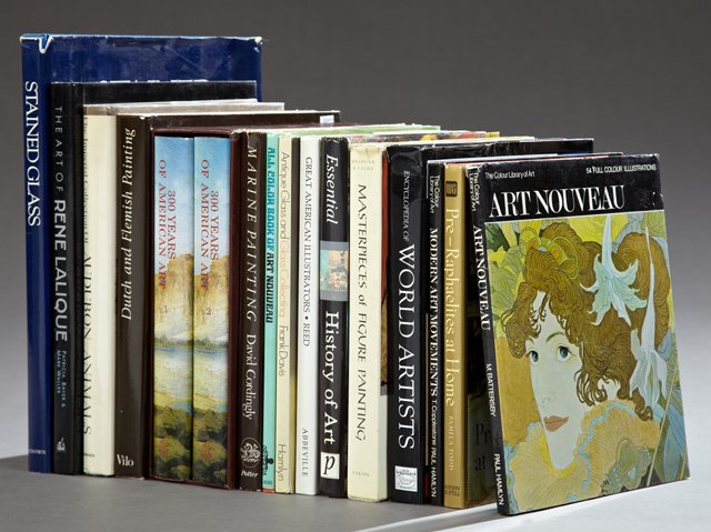Books- Group of Sixteen Art Books: " Pre-Raphaelites at: Books- Group of Sixteen Art Books: " Pre-Raphaelites at Home," by Pamela Todd; "Art Nouveau," by Paul Hamlyn; "Modern Art Movements," by Trewin Copplestone; "Encyclopedia of World Artists," edited by 