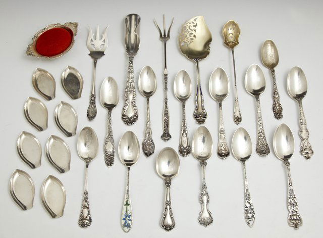 Group of Twenty-Seven Pieces of Sterling, consisting of (1 of 1)
