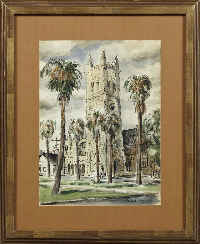 Hubert Hanush (New Orleans), "New Orleans Church," 20th (1 of 1)