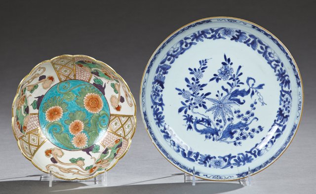 Two Pieces of Oriental Porcelain, early 20th c., a (1 of 3)
