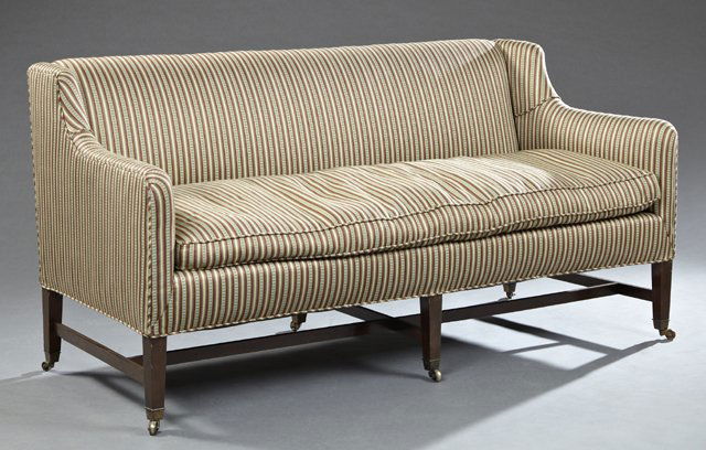 English George III Style Carved Walnut Settee, mid 20th (1 of 1)