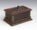 Patinated Bronze Jewel Casket, late 19th c., with