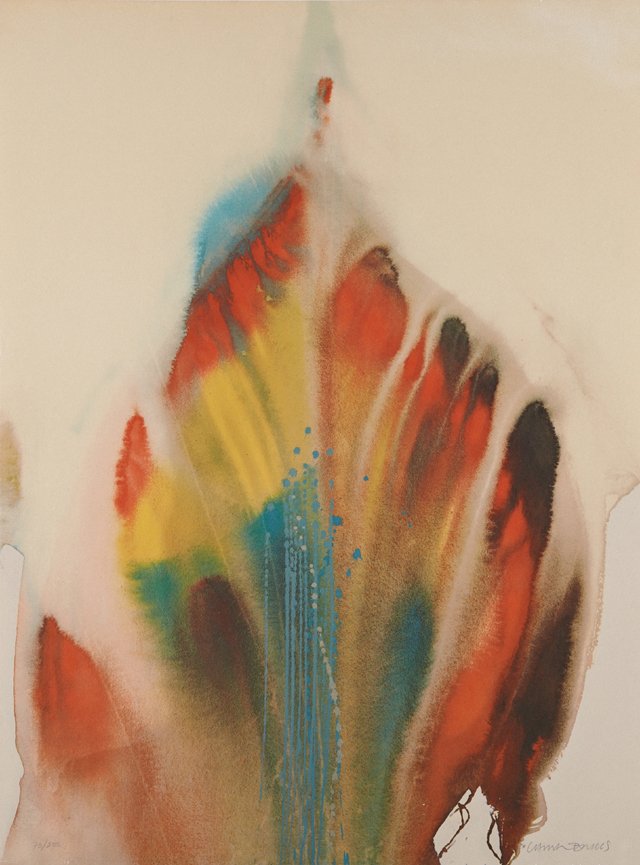 Lamar Briggs (1935-2015), "Feather Dancer, State I," (1 of 1)