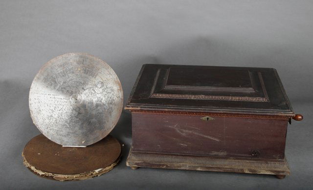 Imperial Symphonium Mahogany Music Box, c. 1900, (1 of 10)