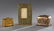 Group of Three Metal Objects, 20th c., consisting of a