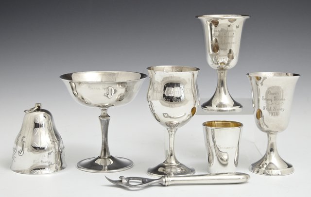 Mardi Gras- Group of Seven Krewe Favors, consisting of (1 of 1)