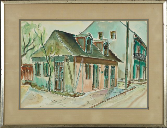 New Orleans School, "Lafitte's Blacksmith Shop," 20th (1 of 1)