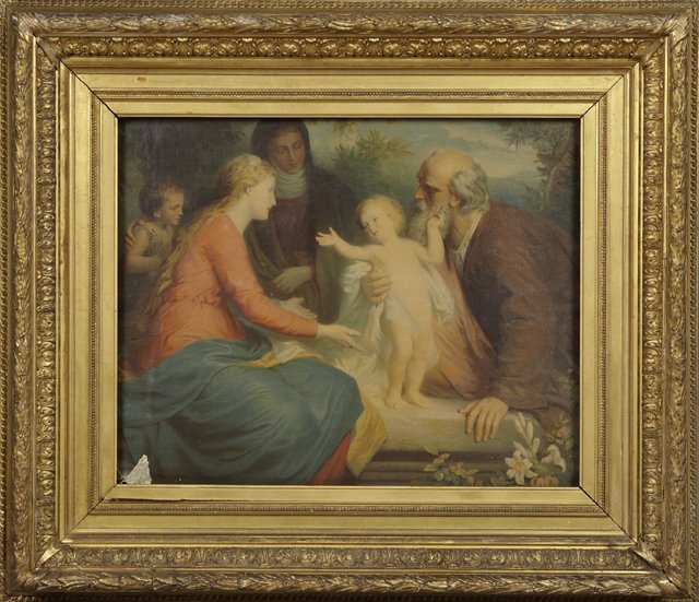 French School, "Infant Jesus and the Holy Family," (1 of 1)