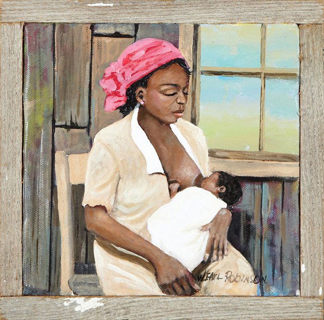 W. Earl Robinson (1950-, Mississippi), "Chocolate (1 of 1)