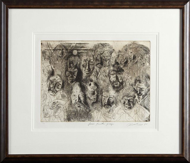 Noel Rockmore (1928-1995), "French Quarter Group," (1 of 1)