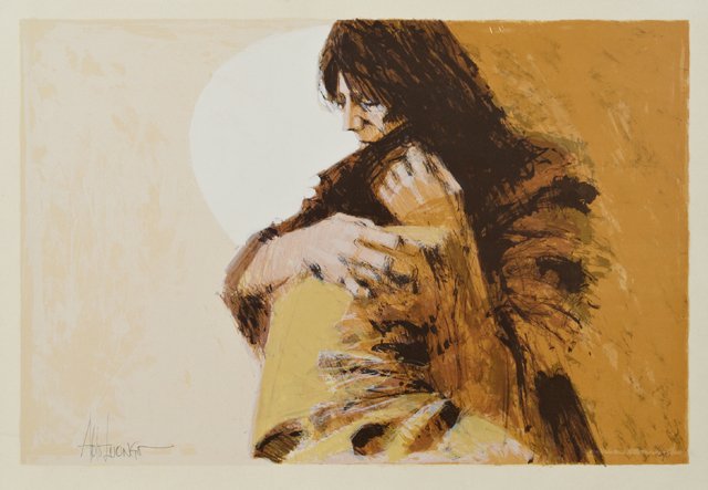 Aldo Luongo (1941- ), "The Lovers," print, 54/75, (1 of 1)