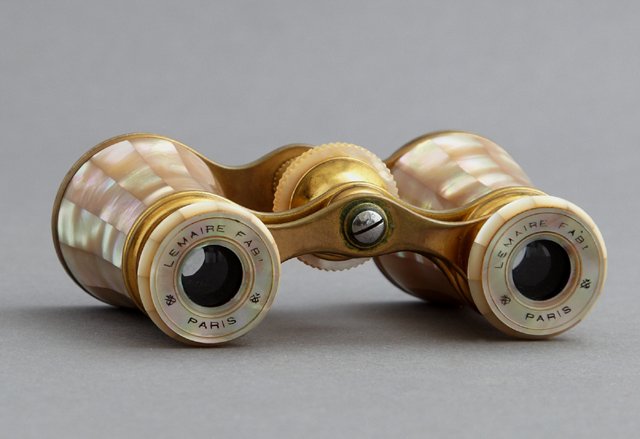 Pair of Mother-of-Pearl Opera Glasses, early 20th c., (1 of 3)