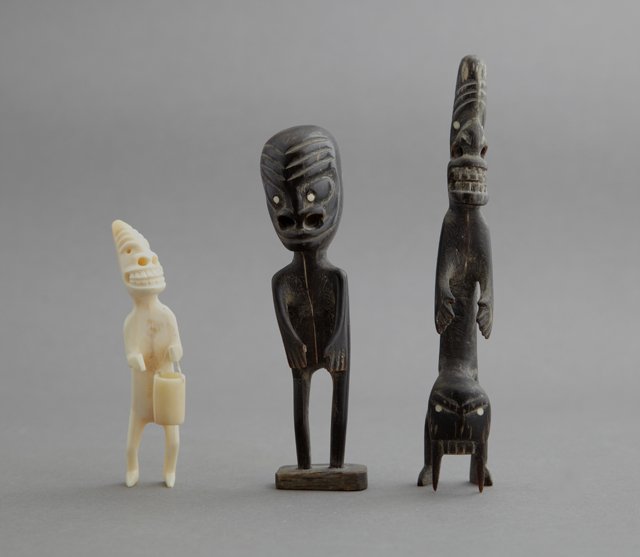 Group of Three Inuit Tupilak Spirit Figures, one of (1 of 4)