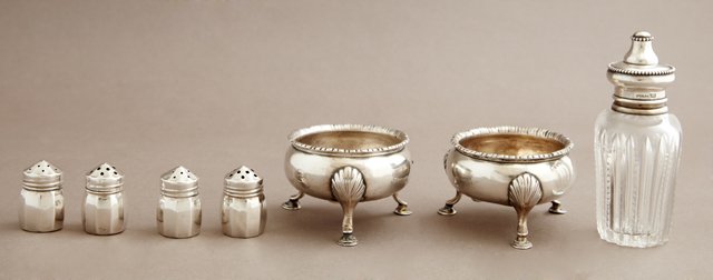 Group of Seven Pieces of Sterling, consisting of a pair (1 of 1)