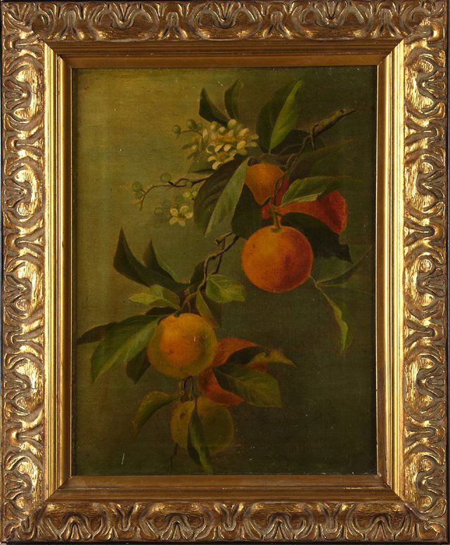 American School, "Fruit and Blossoms on the Tree," 19th (1 of 1)