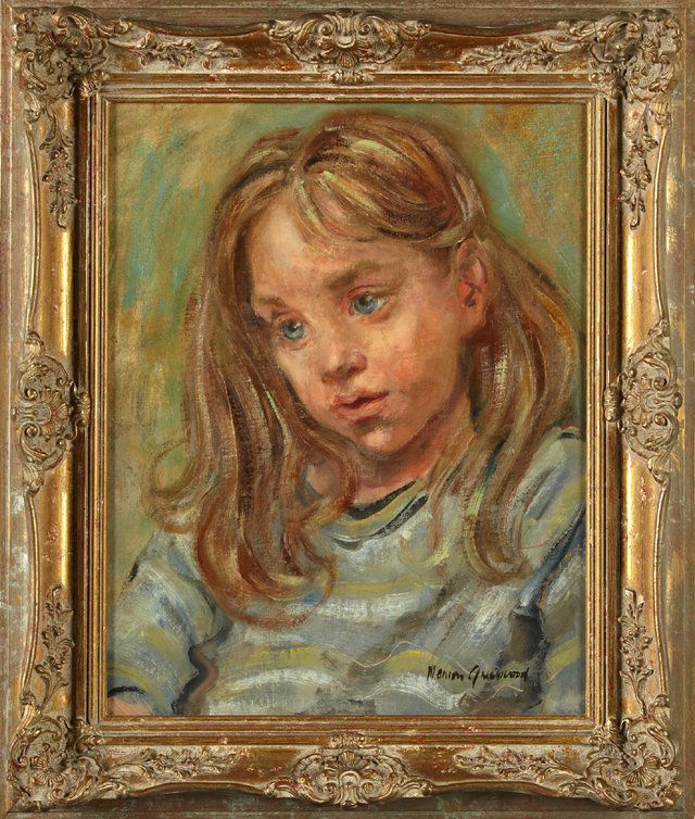 Marion Greenwood (1909-1970), "Portrait of a Little (1 of 1)