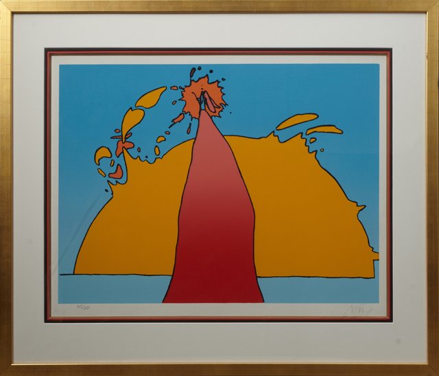 Peter Max (1937- ), "Rising Sun," 20th c., lithograph, (1 of 1)