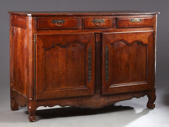 French Restoration Louis XV Style Carved Walnut (1 of 1)