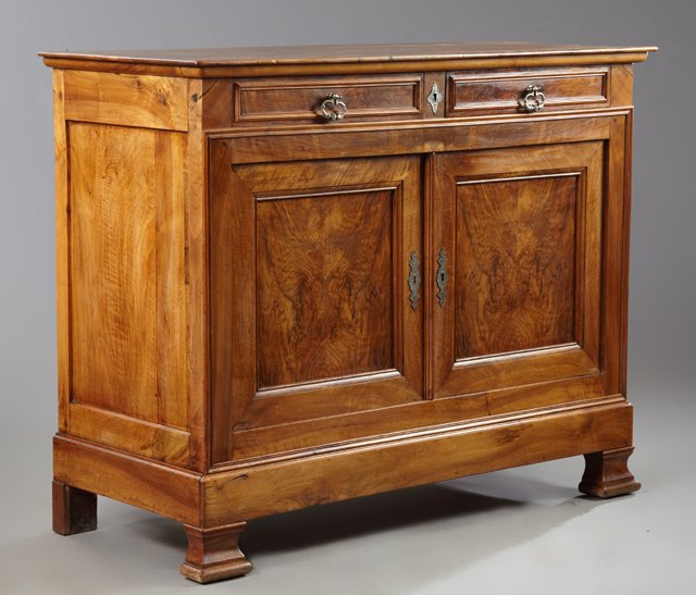 French Louis Philippe Carved Walnut Sideboard, mid 19th (1 of 1)