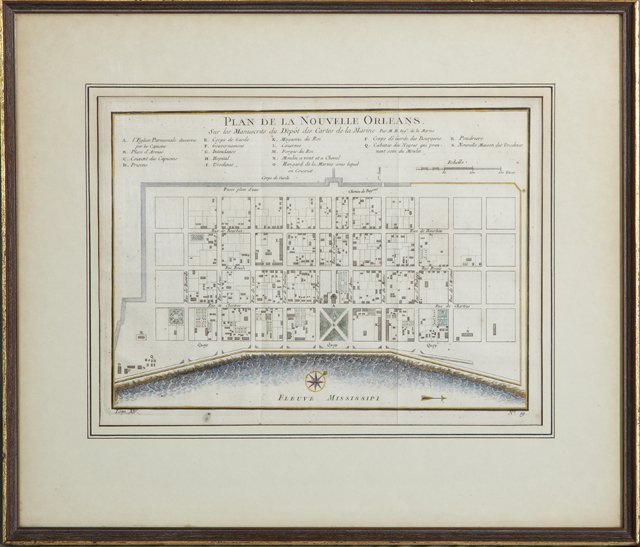 "Plan de la Nouvelle Orleans," by Jacques Nicolas (1 of 1)