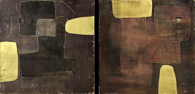 Sica (1932- , American), "Venice," 20th c., two foil (1 of 3)