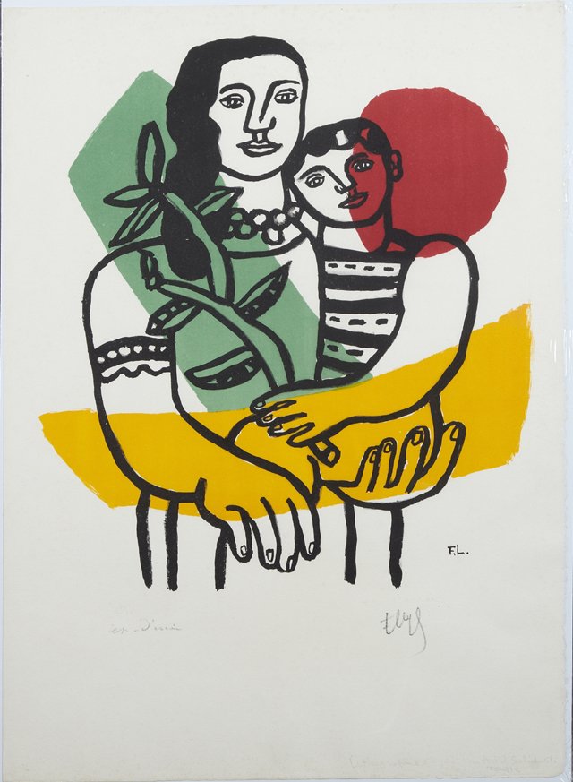 Fernand Leger (1881-1955), "Maternite," 1954, (1 of 1)