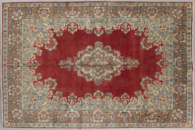 Kirman Carpet, 7' 10 x 11' 5. (1 of 1)