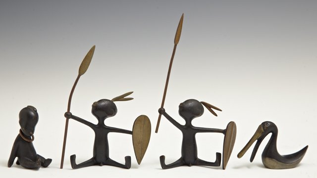Franz Hagenauer (1906-1986), Group of Four Patinated (1 of 1)
