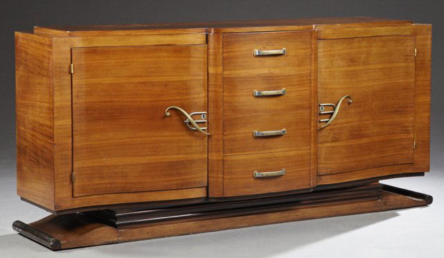 Art Deco Carved Mahogany Sideboard, c. 1930, the (1 of 1)