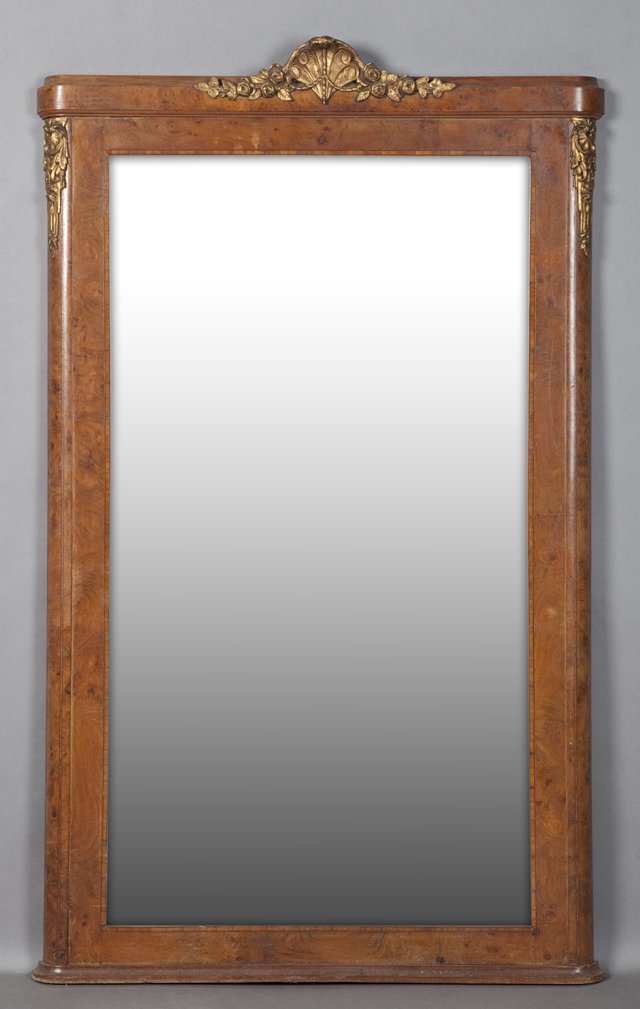 Louis XVI Style Gilt Ormolu Mounted Inlaid Burled Elm (1 of 1)