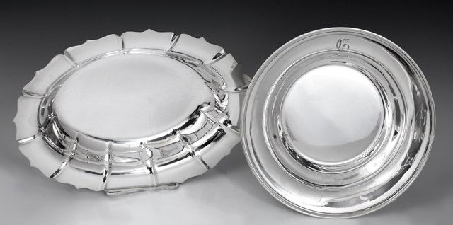 Two Sterling Serving Bowls, early 20th c., one of (1 of 1)