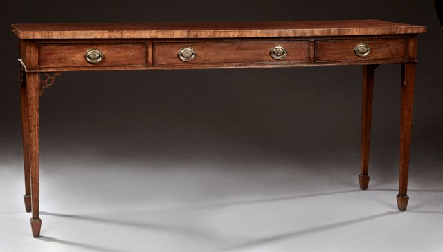 English George III Style Carved Mahogany Server, early (1 of 1)